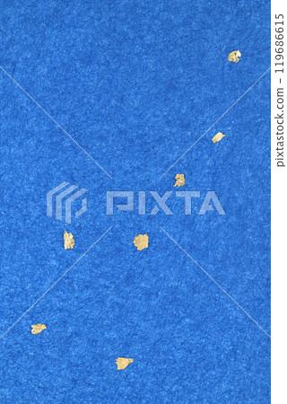 使用日本紙和金箔的北斗七星圖像[背景材料] 119686615