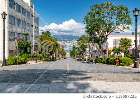 [北海道函館] 八幡坂是日本最受歡迎的觀光滑雪場 119687226