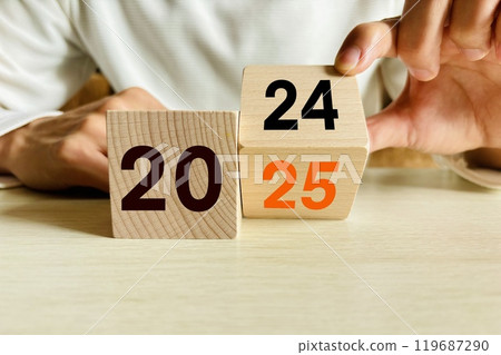 Image of the change from 2024 to 2025 119687290