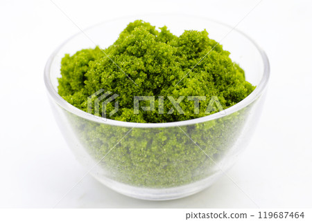 Wolffia globosa or swamp algae, water meal Wolffia globosa or swamp algae, water meal 119687464