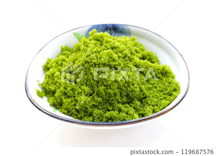 Wolffia globosa or swamp algae, water meal Wolffia globosa or swamp algae, water meal 119687576