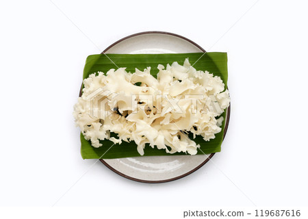 Cauliflower mushroom or cauliflower fungus Cauliflower mushroom or cauliflower fungus 119687616