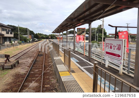 Ajigaura Station, which is planned to be extended to Hitachi Seaside Park Ajigaura Station, which is planned to be extended to Hitachi Seaside Park 119687658