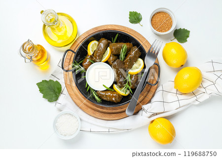 Dolma, tasty and delicious homemade food, delicious food 119688750