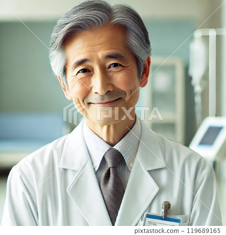 A male doctor A male doctor 119689165