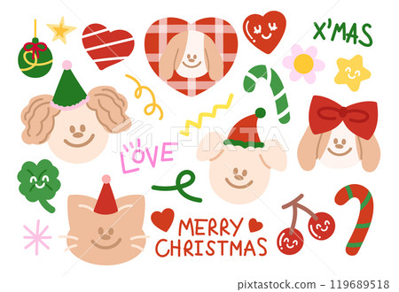 xmas, Christmas, dog 119689518