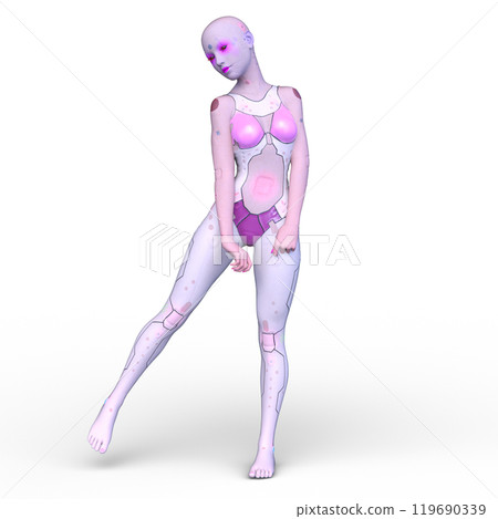 Women's cyborg Women's cyborg 119690339