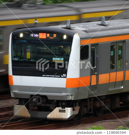 [JC] Chuo Line E233 Series Train-10CARS (Rapid: Tokyo⇔Takao) 119690394