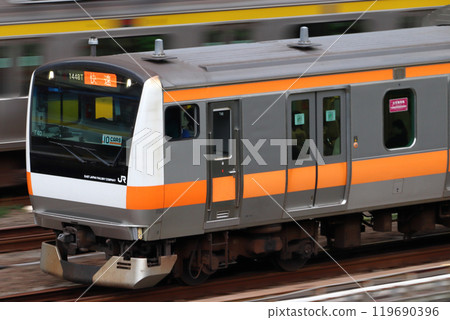 [JC] Chuo Line E233 Series Train-10CARS (Rapid: Tokyo⇔Takao) 119690396