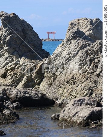 Scenery of the Morito coast 119690605