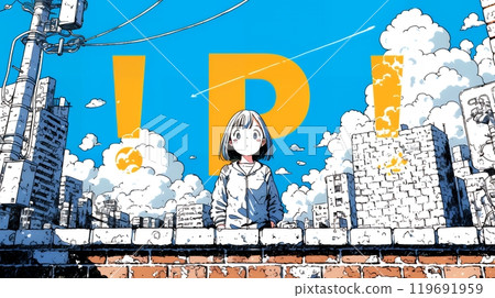 帶有驚嘆號的場景 119691959