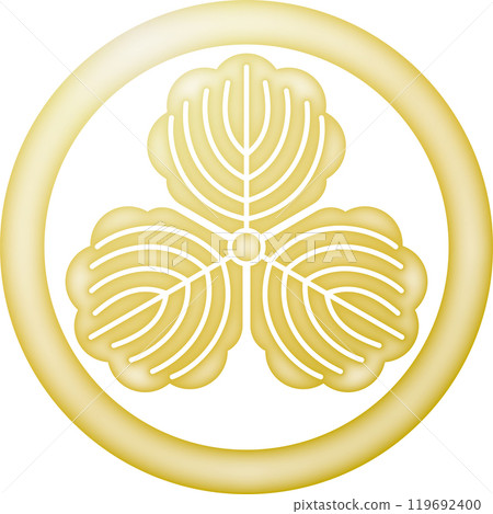 家族徽章牧野橡木[黃金] 119692400