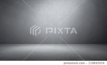 Deep gray space Gray background 119693034