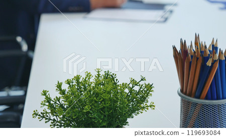 Meeting room Office laptop business financial document chart , graph on wooden table with coffee cup. Flat lay notebook computer laptop on office desk. No people business graph chart on meeting table Meeting room Office laptop business financial document chart , graph on wooden table with coffee cup. Flat lay notebook computer laptop on office desk. No people business graph chart on meeting table 119693084