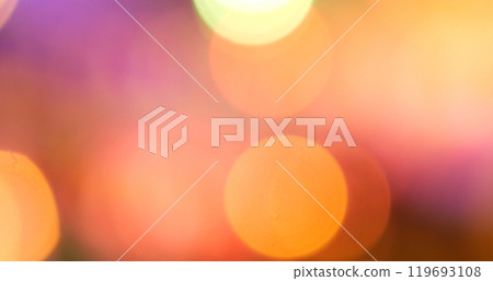 Vibrant Bokeh abstract blurred background music festival stage show performance party. Colorful bokeh background spark animate motion. Backdrop display with twinkling night life shape blinking light 119693108