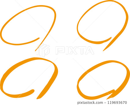 手繪圓圈計分集 手繪圓圈計分集 119693670