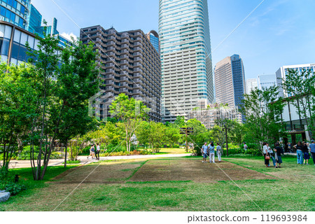 [東京] 大自然豐富的麻布台街景 119693984