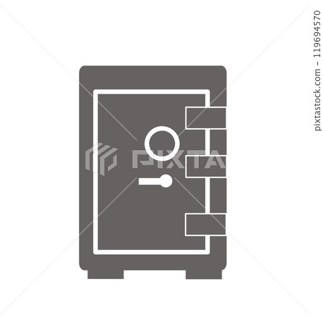 safe box icon vector illustration safe box icon vector illustration 119694570