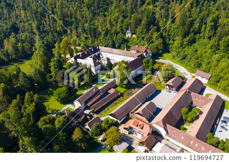 View of Bistra castle, Slovenia 119694727