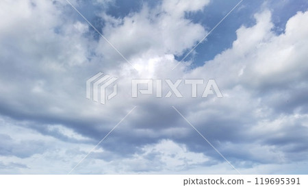 Beautiful blue sky with cloud Beautiful blue sky with cloud 119695391