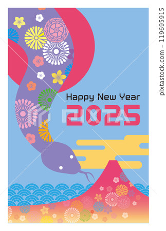 2025年新年賀卡054 119695915