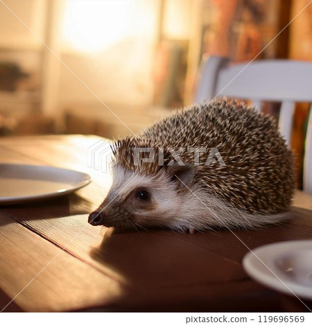 桌上的刺蝟 119696569