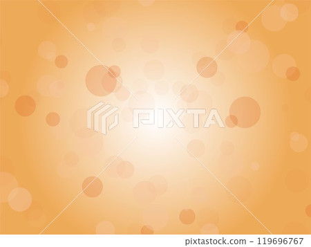 夢幻時尚的橘色圓點背景素材 119696767