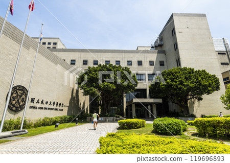 Building view of National Cheng Kung University College of Medicine Building in Tainan, Taiwan. Building view of National Cheng Kung University College of Medicine Building in Tainan, Taiwan. 119696893