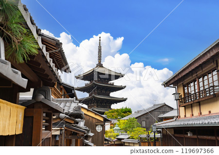 京都只園的壯麗景色 京都只園的壯麗景色 119697366