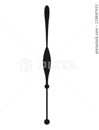 Clock pointer arrow. Black silhouette chronometer element. Clock arm. Watch hands, isolated time pointer. Vector cartoon illustration Clock pointer arrow. Black silhouette chronometer element. Clock arm. Watch hands, isolated time pointer. Vector cartoon illustration 119697433