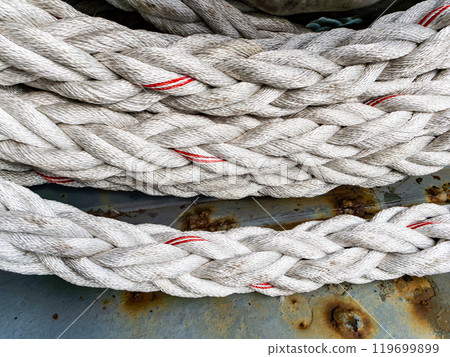 Thick and sturdy mooring rope 119699899
