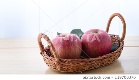 Apples on the windowsill Apples on the windowsill 119700370