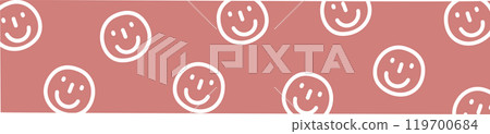Red Color smile washi tape scrapbook stripes, sticky label tags and decorative scotch strip paper sticker tape, banner flat design png illustration design Red Color smile washi tape scrapbook stripes, sticky label tags and decorative scotch strip paper sticker tape, banner flat design png illustration design 119700684