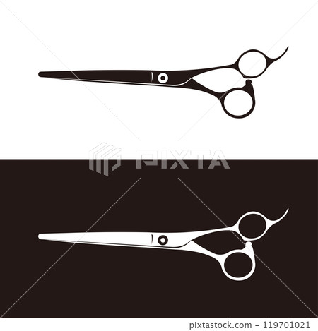 Illustration of scissors Illustration of scissors 119701021