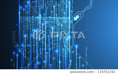 Big Data futuristic, technology light design. Vector datum digital background. Illustration innovation of data system. Hand drawn illustration. Big Data futuristic, technology light design. Vector datum digital background. Illustration innovation of data system. Hand drawn illustration. 119701292