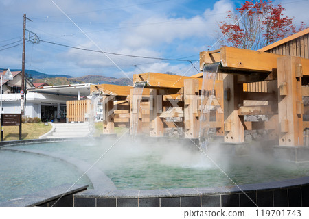 草津溫泉「溫泉門」足浴 119701743