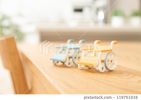 House and wheelchair House and wheelchair 119701838