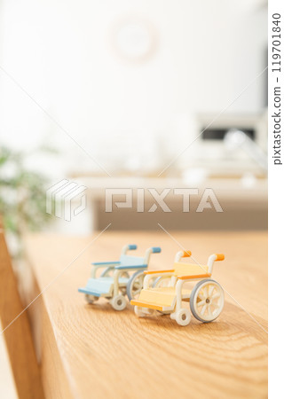 House and wheelchair House and wheelchair 119701840