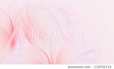 美麗的透明粉紅色層 美麗的透明粉紅色層 119702518