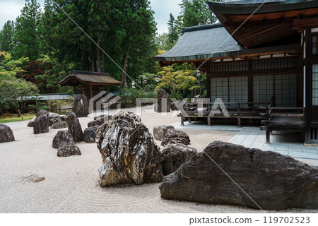 Banryutei Rock Garden at Kongobu-ji Temple, Mount Koya Banryutei Rock Garden at Kongobu-ji Temple, Mount Koya 119702523