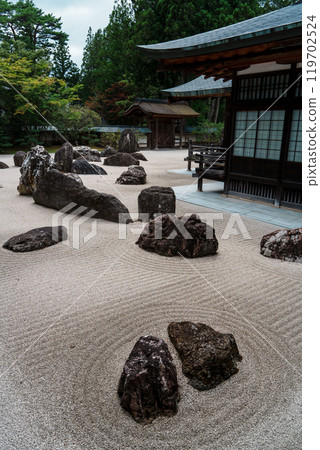 Banryutei Rock Garden at Kongobu-ji Temple, Mount Koya Banryutei Rock Garden at Kongobu-ji Temple, Mount Koya 119702524