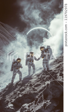 在月亮上重聚 119702978