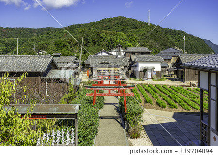 Shodoshima Twenty-Four Eyes Movie Village Twenty-Four Eyes Tenmangu Shrine Torii Shodoshima Town, Kagawa Prefecture 119704094