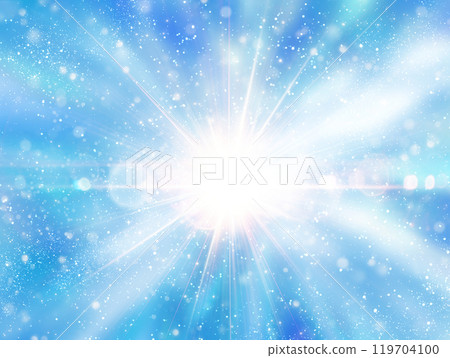 Sparkling and shining blue flash background Sparkling and shining blue flash background 119704100