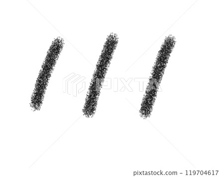 鉛筆畫風格中三線的線條畫插圖 119704617