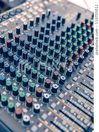Professional audio mixer Professional audio mixer 119705011