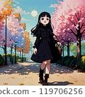 Sakura Girl 119706256