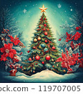 Big Christmas tree 119707005