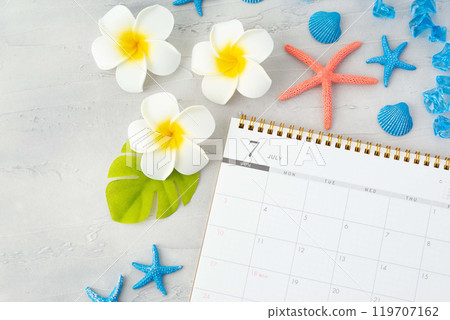 七月日曆圖像 01 七月日曆圖像 01 119707162