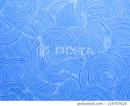 Japanese paper texture pattern image material light blue 119707620